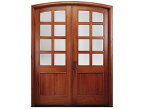 Wood door