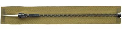 Metal zippers