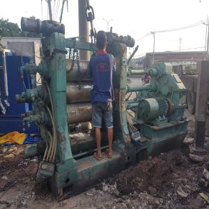 Rubber machine