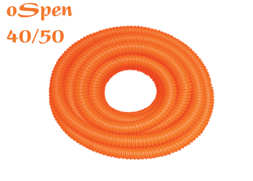 HDPE Ospen 40-50 twisted plastic tubes