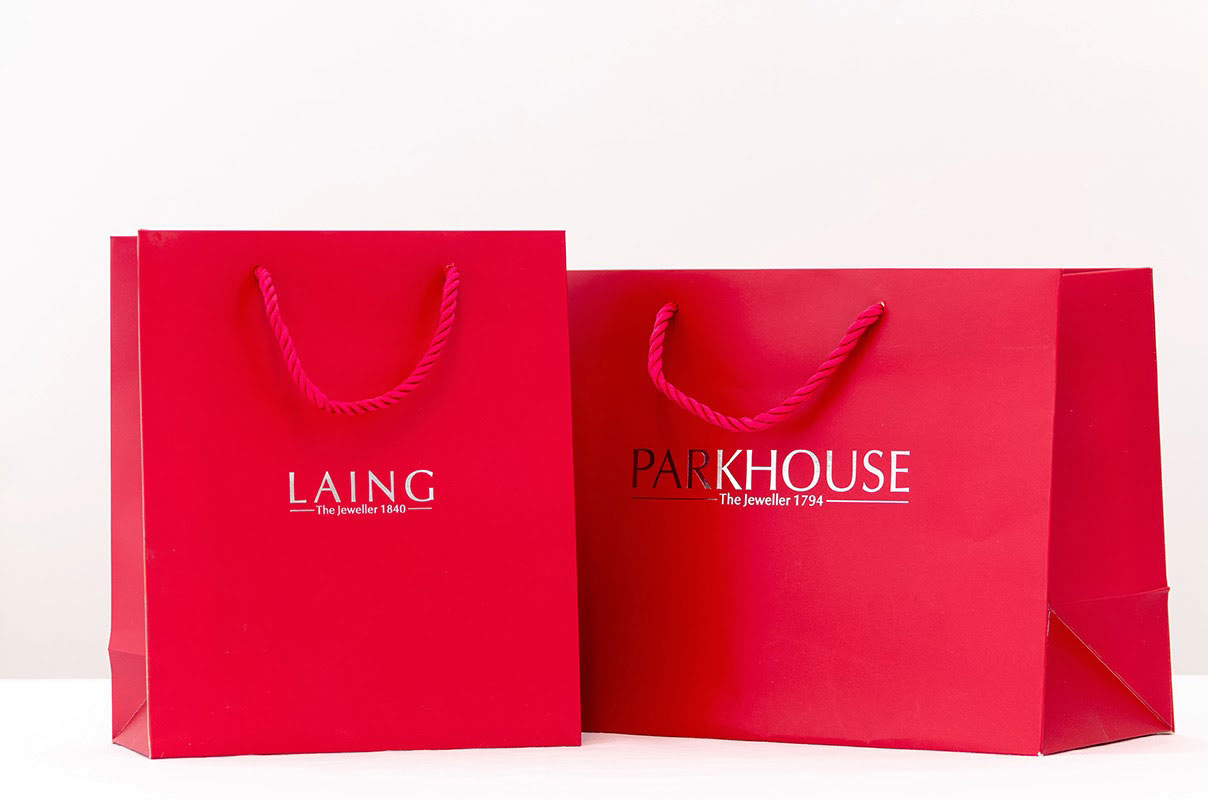 Shopping bag printing