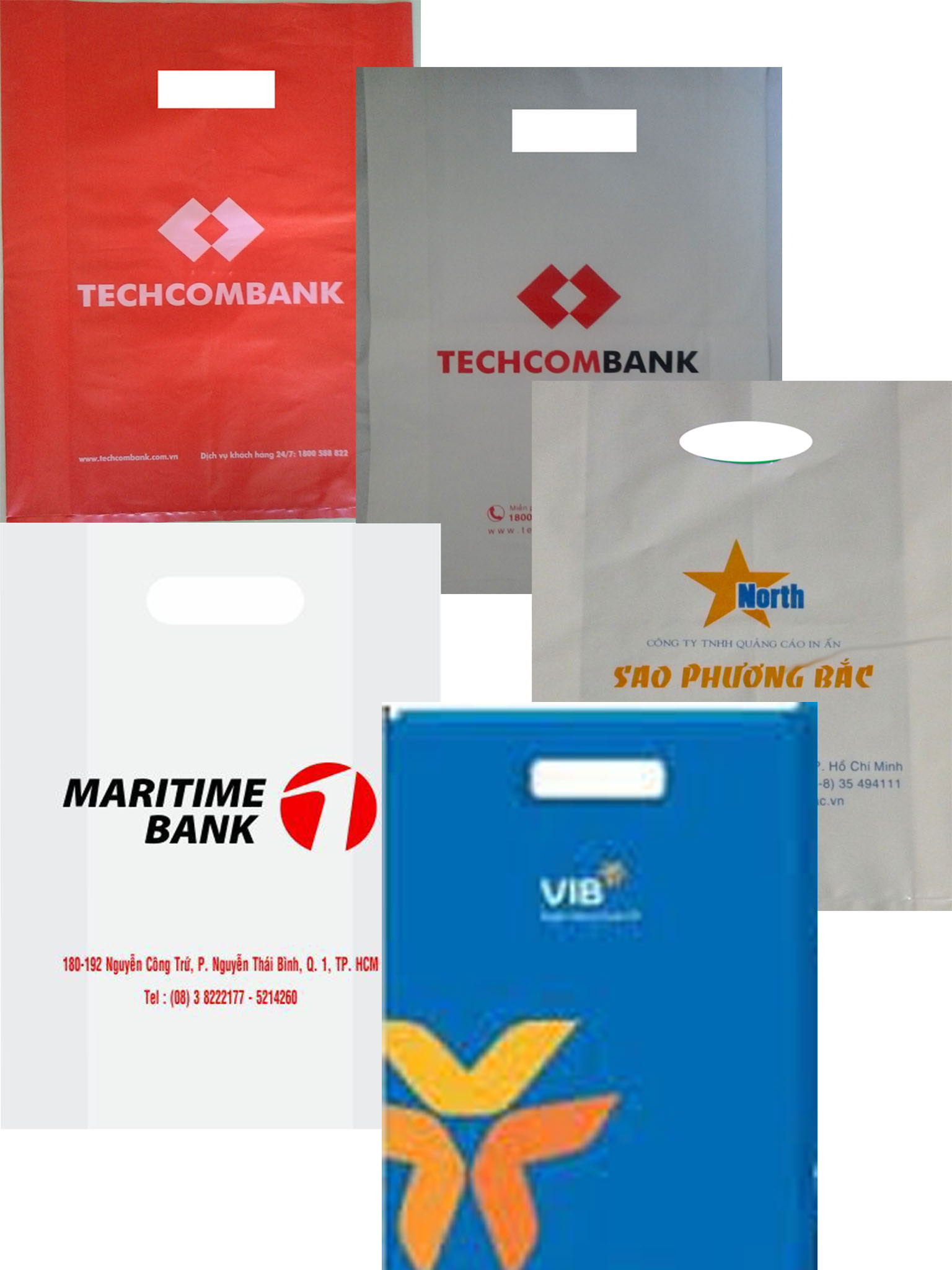 Bank bag printing