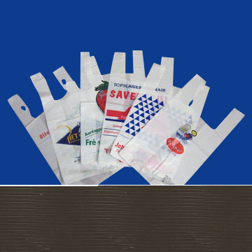 Supermarket bag printing