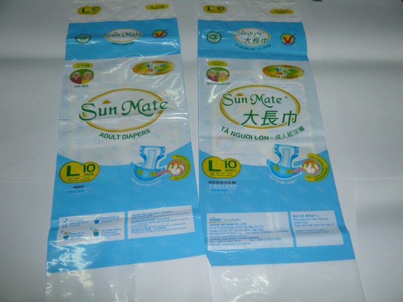 Plastic bag printing