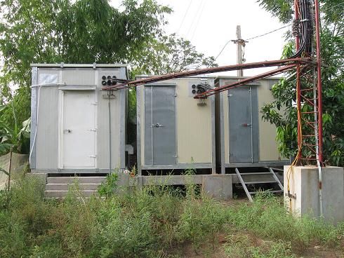 CO2 station house