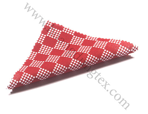 4850 100% Cotton HD64 Red Fabric