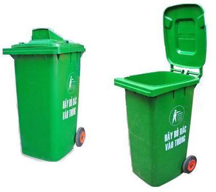 Composite trash bins