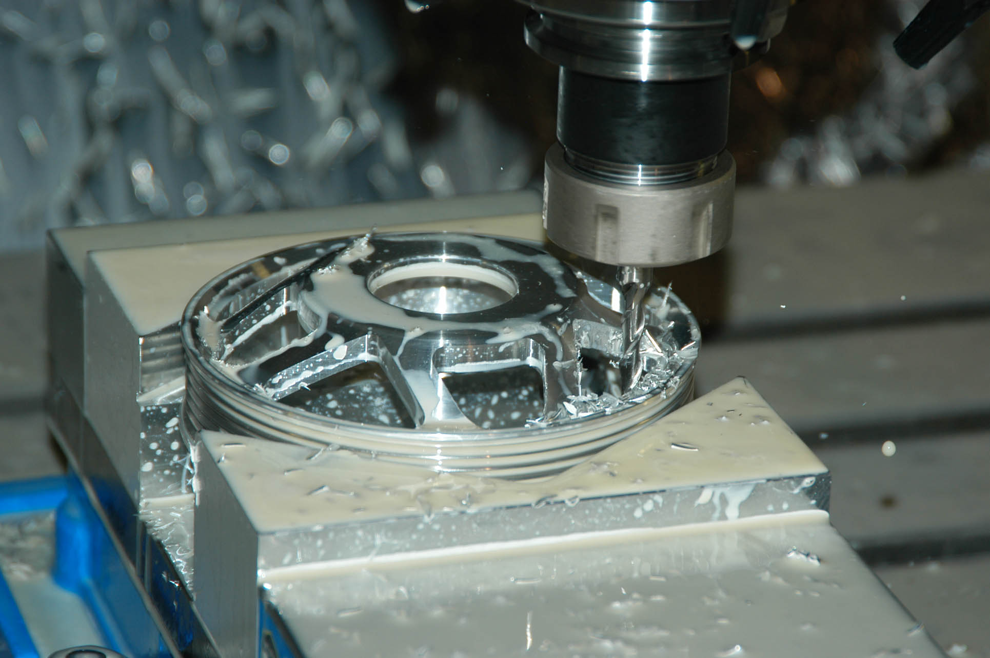 Milling plastic mold
