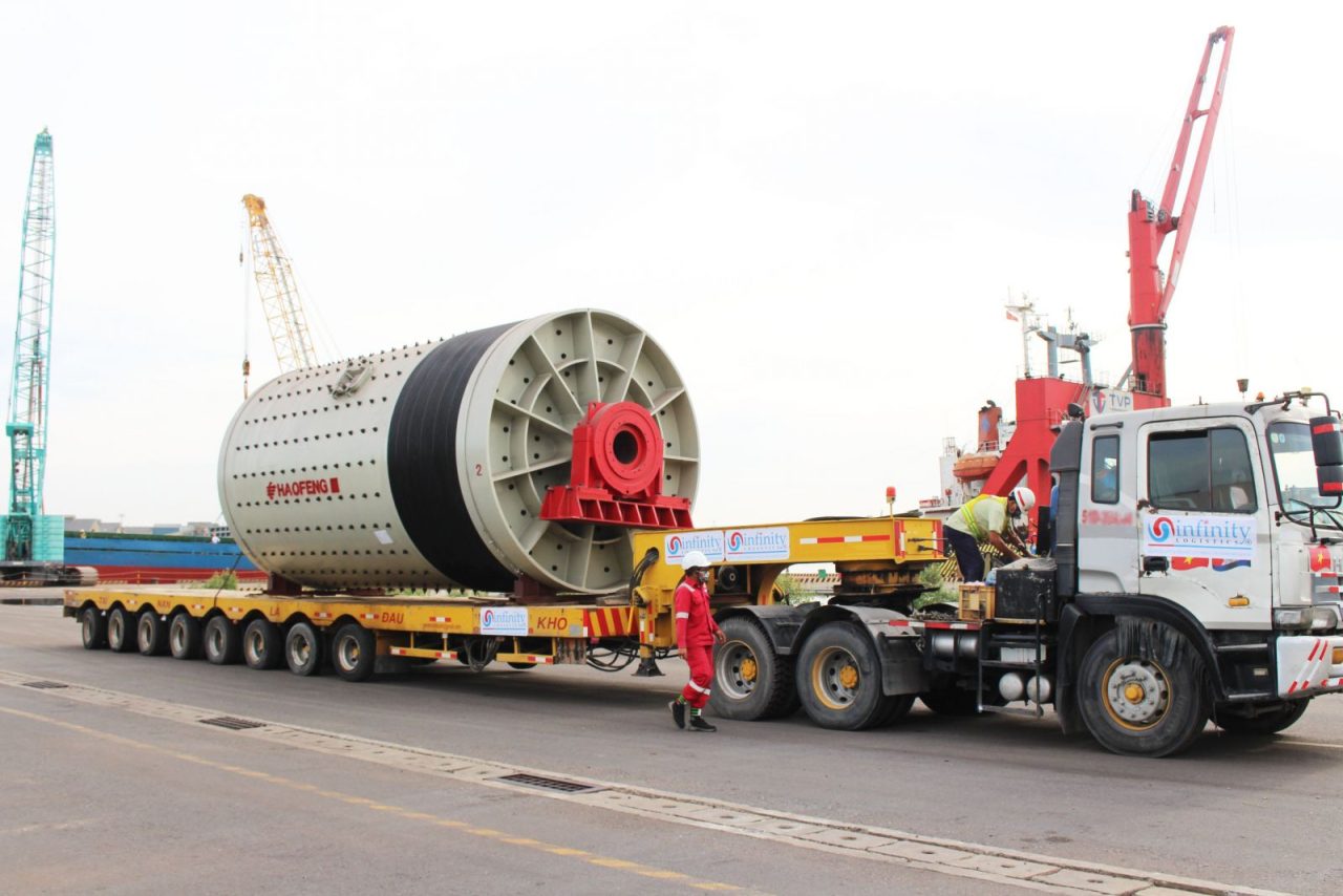 Heavy-Duty ball mill transportation and installation