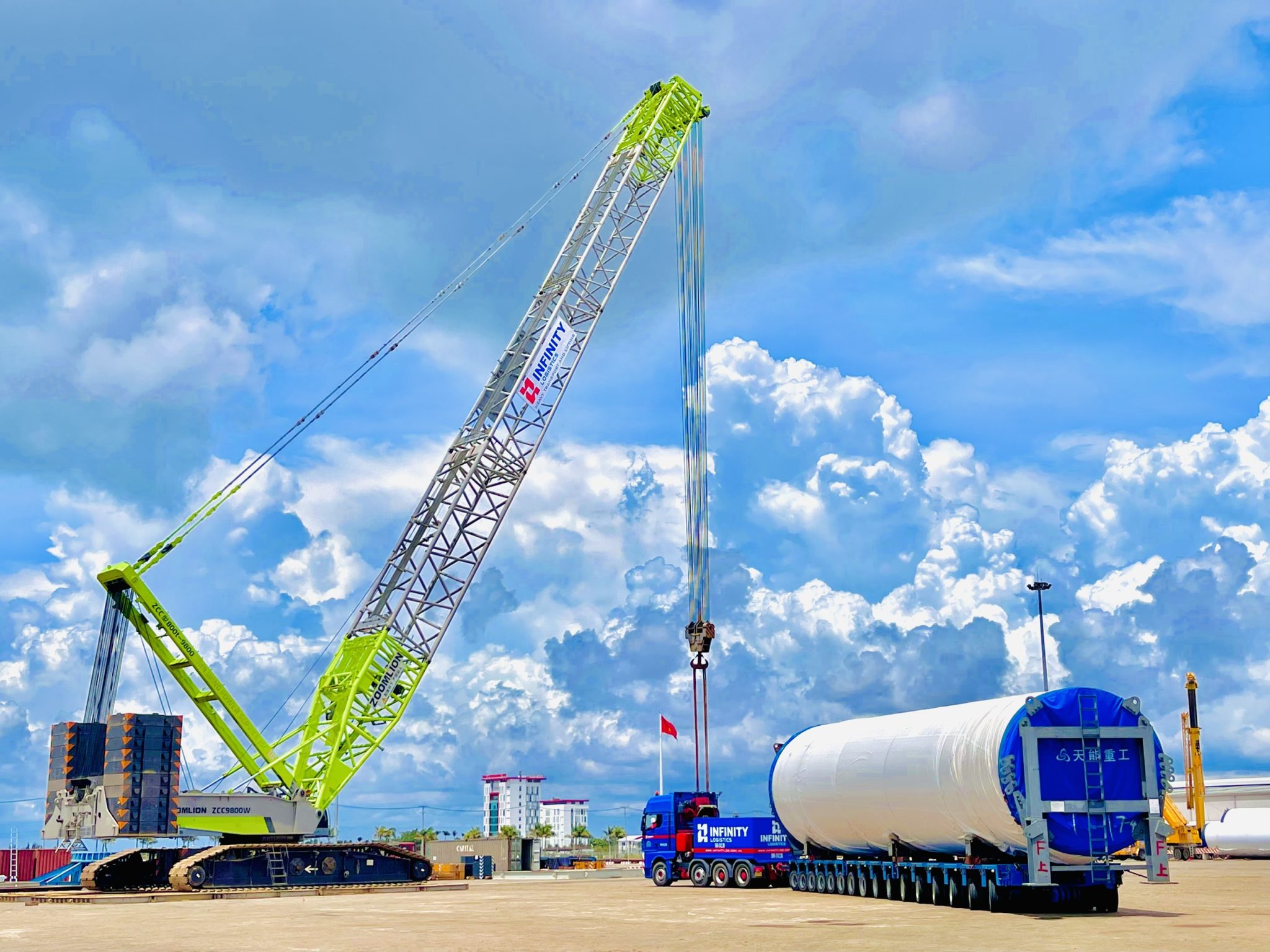 Wind turbine transportation