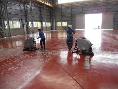 Workshop cleaning