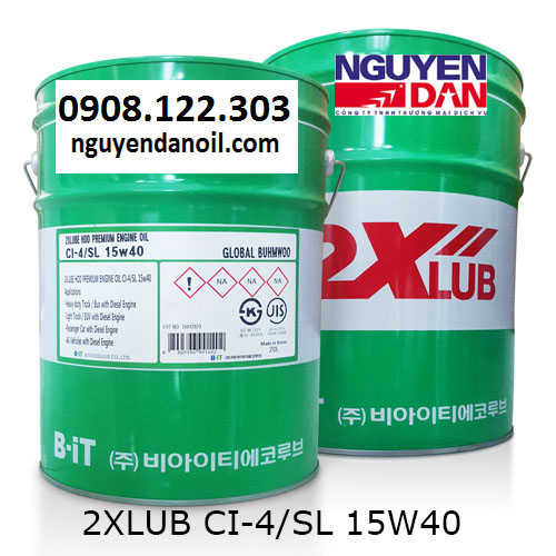 CI-4 15W40 2XLube