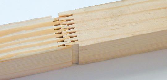 Laminated wood