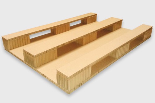 Paper pallet 3 legs