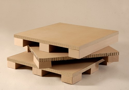 Honeycomb paper pallet