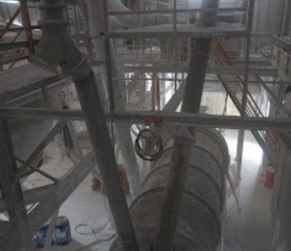 Ball grinding line