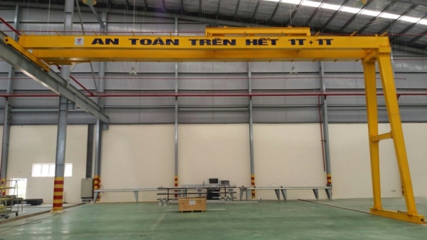 Semi overhead crane