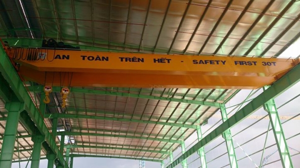 Double girder overhead crane