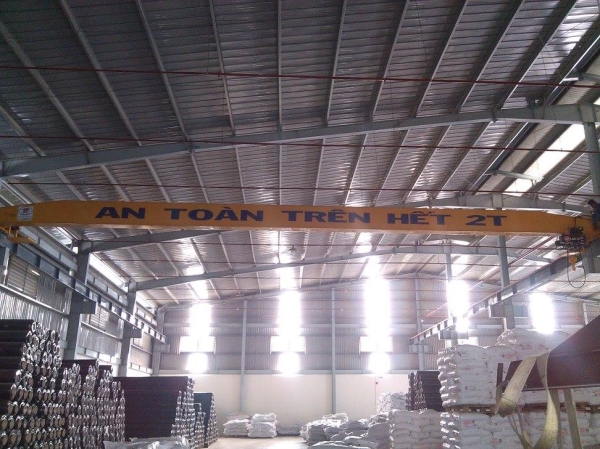 Single girder overhead crane