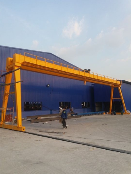 Double girder gantry crane