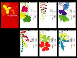 Calender printing