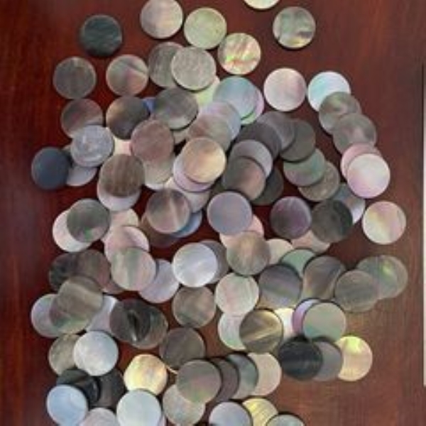 Black shirt buttons
