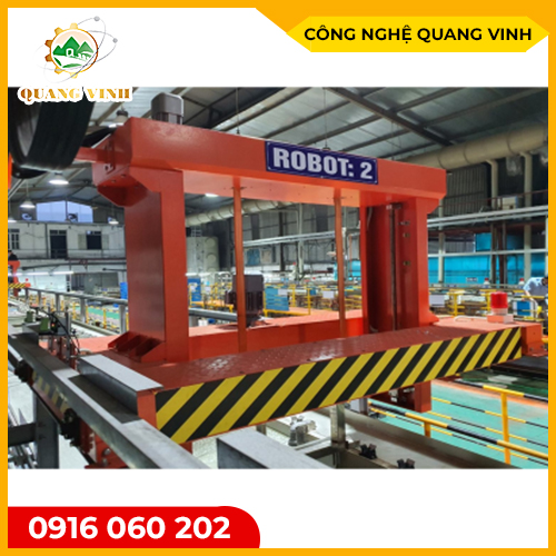 Automatic rotary plating line