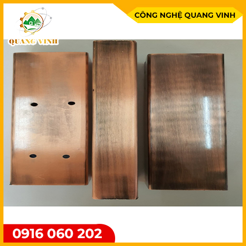 Copper, nickel, chromium plating, antique imitation plating