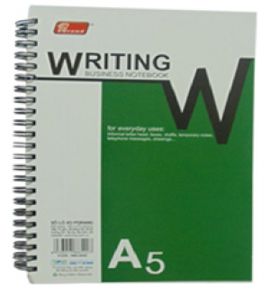 Spiral bound notebook