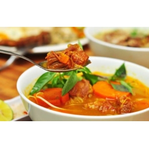 Braised beef with vegetables