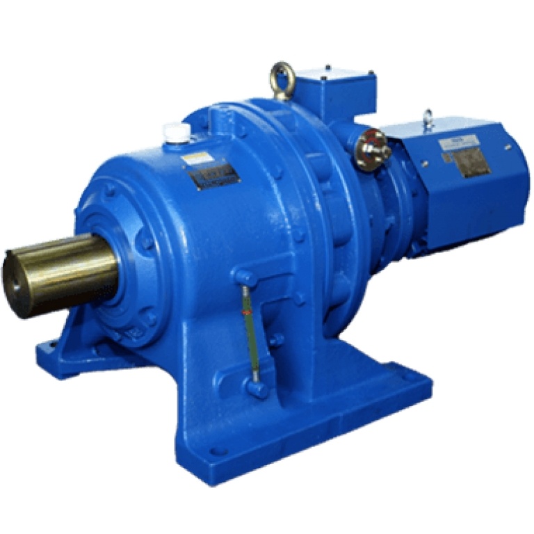 Rickshaw-type gear motor