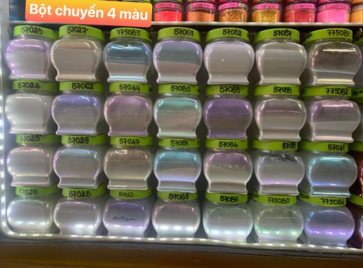 4-color transfer powder