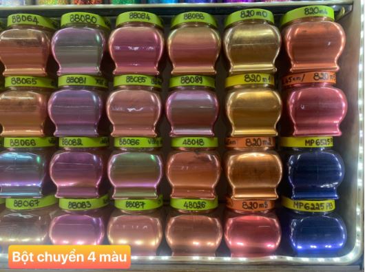 4-color transfer powder