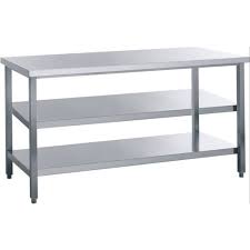 Stainless steel table