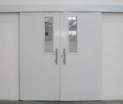 Fireproof steel door