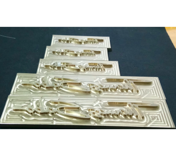 Heat pressing mold