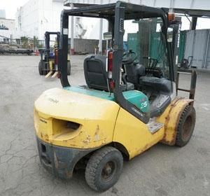 Repair forklift