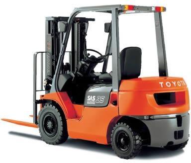 Refurbished forklifts