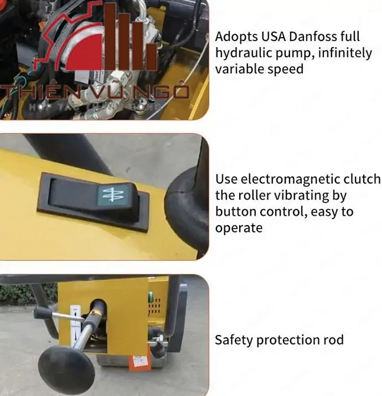 600kg hand roller