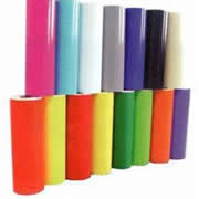 Plastic colour decals