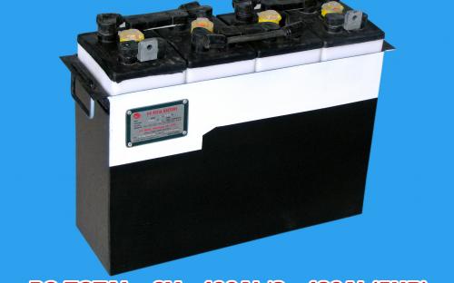 Battery for locomotive