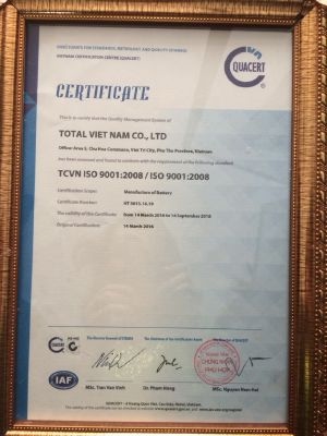 Certification and achievement