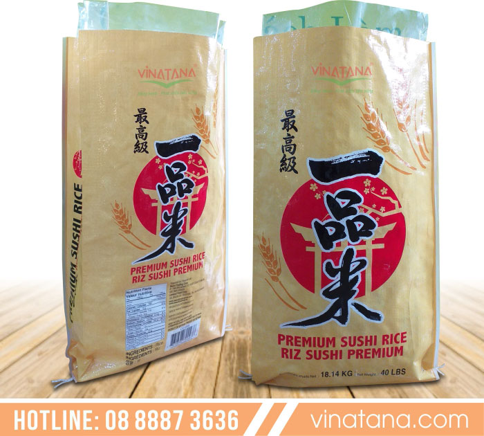 PP bags for exporting rice