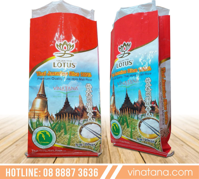 PP bags for exporting rice