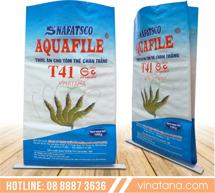 PP bags for aquatic animal feed