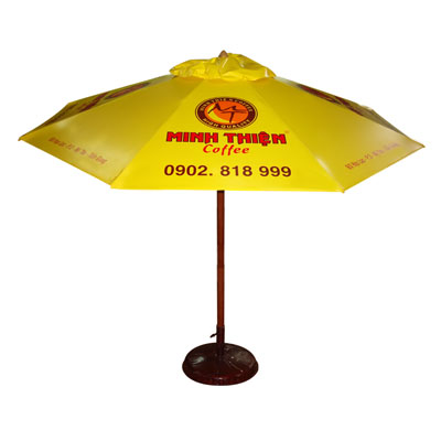 Wooden umbrella