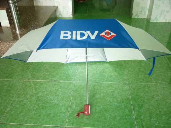 Folded umbrella