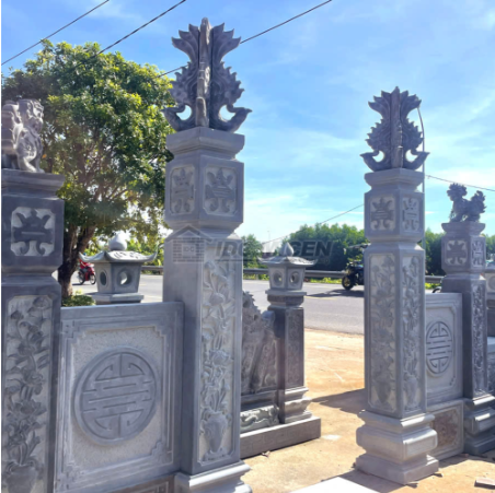 Stone mausoleums