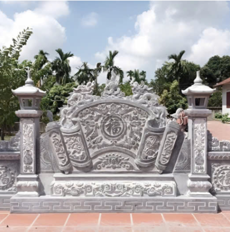 Stone mausoleums