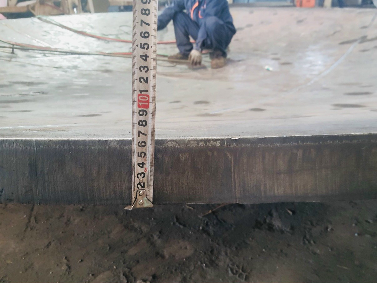 5100mm diameter pans with 65mm thickness